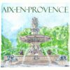 Lot de 4 cartes Aix-en-Provence – Image 3