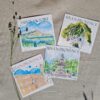 Lot de 4 cartes Aix-en-Provence